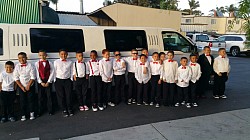 Santa Maria 8 year olds football team's award dinner