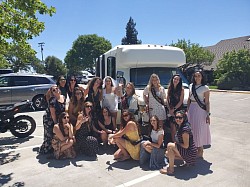 Bachelorette Party..wine tasting  Eberle Paso Robles